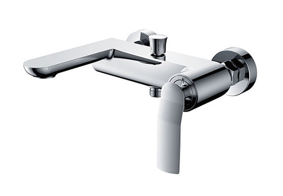 Un seul levier bain ou douche mélangeur salle de bain robinet en laiton chrome OEM