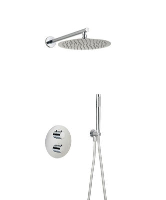 Réservoirs de douche de couleur chrome