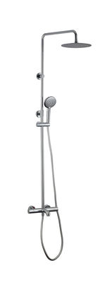 Crème cuivre robinets thermostatiques OEM rondes douche de pluie douche à main température réglable