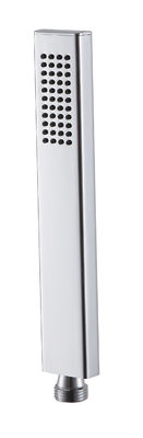 Microphone en laiton douche à main douche à main pour la colonne de douche salle de bain buse en silicium facile à nettoyer carré OEM