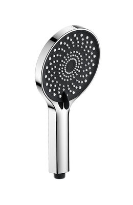 ABS 3 fonction douche à main douche à main pour la colonne de douche salle de bain chrome nouvelle buse en silicium liquide ronde facile à nettoyer OEM