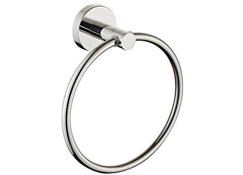 accessoires de salle de bain anneau de serviette en acier inoxydable facile à ranger boucle de serviette murale