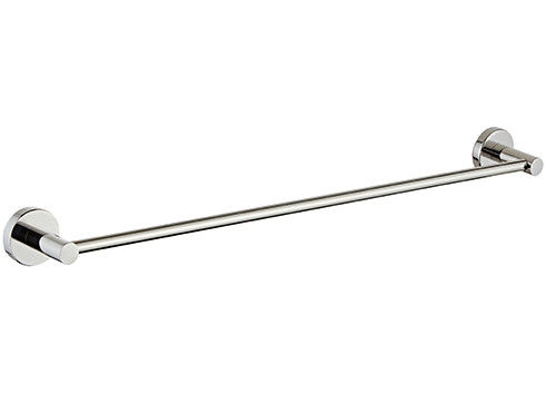 SUS304 Porte-serviette unique Accessoires de salle de bain chrome poli OEM projet rond classique moderne