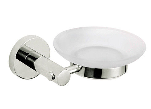 Porte-vaisselle de savon en verre pour salle de bain
