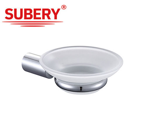 Porte-vaisselle de savon en verre pour salle de bain