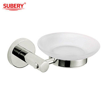 Porte-vaisselle de savon en verre pour salle de bain