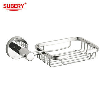 Sus 304 Porte-vaisselle pour panier de savon de salle de bain encrémé en chrome