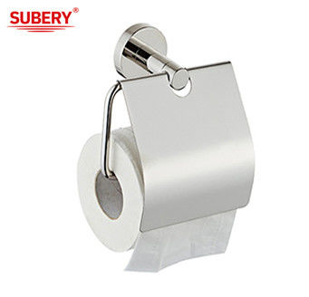 Accessoires de salle de bains Porte-papier à rouleaux de toilette unique SUS304 chrome poli OEM ODM