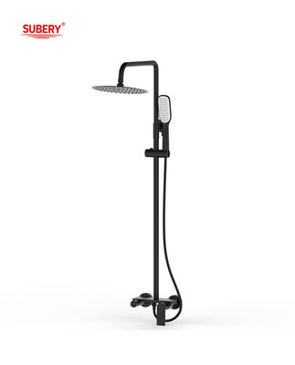 Faucets de douche de bain en laiton à levier unique Mixeur de douche exposé OEM Ronde classique