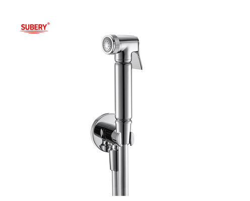 OEM salle de bain toilette Bidet Shattaf Spray Set tuyau en laiton PVC 1,50m