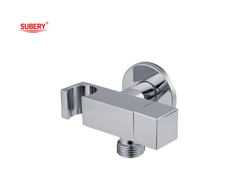Brass Shattaf Porteur vanne poignée Bidet douche pulvérisateur Porteur salle de bain toilette chrome carré OEM