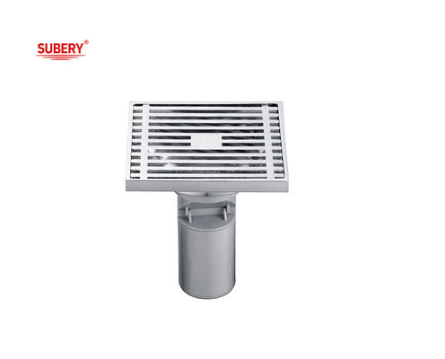 Corps en laiton Couverture en laiton Drain de sol en laiton Pour salle de bains OEM