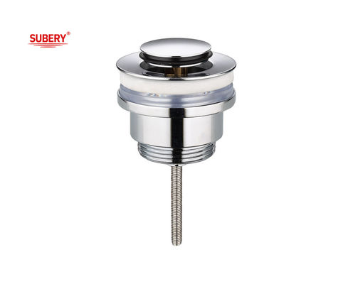 Drainage de bassin en laiton petit bouchon bouchon vanité Vaisseau de drainage de déchets pop-up drainage de bassin de toilettes déchets chrome OEM