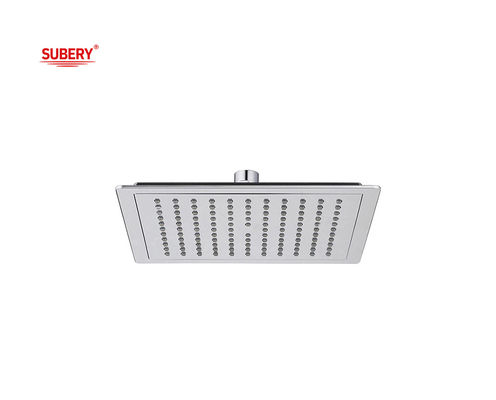 Plastique ABS Carré Chrome Salle de bains de pluie Tête de douche Colonne OEM