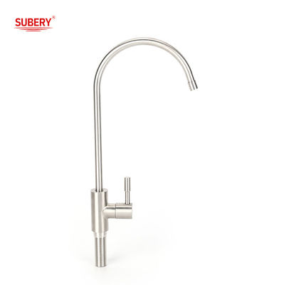 Appareil de mélangeur de salle de bain fonctionnel robinet de bassin de cuivre chrome à longue poignée Matériau zinc