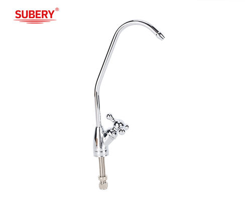 ODM Single Lever haut bassin mélangeur robinet salle de bains chrome laiton long manche robinet d'eau chaude et froide