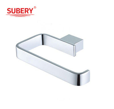 Porte-rouleaux en laiton Porte-papier de toilette Surface chrome moderne