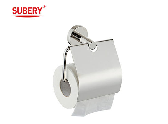 ensemble de salle de bains 304SUS support de rouleau de papier toilette support de papier tissé avec couvercle