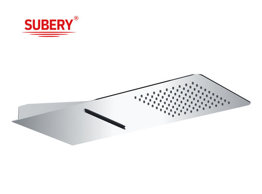 Couvrir le plafond de la pluie Têtes de douche fixes Tête de douche en acier inoxydable Tête de douche