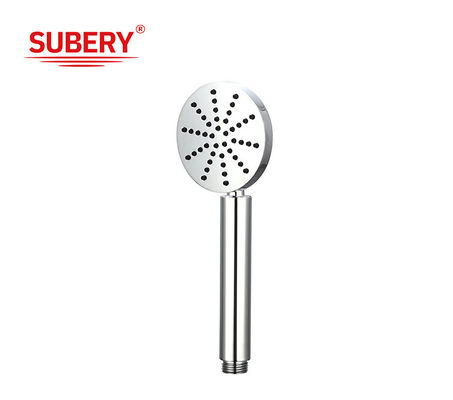 Douche à main en laiton pour la colonne de douche salle de bain buse ronde en silicium OEM