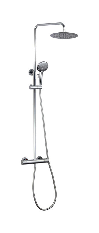 Couleur chrome laiton thermostatique robinet de douche de baignoire OEM rond classique