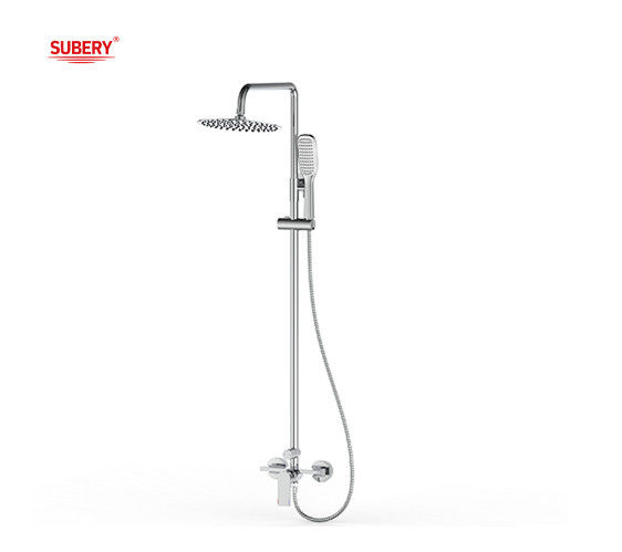 Couleur chrome laiton thermostatique robinet de douche de baignoire OEM rond classique