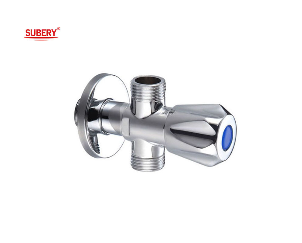 Triangle Brass T Valve G1/2&quot; fil corps en laiton poignée en laiton OEM pour toilette
