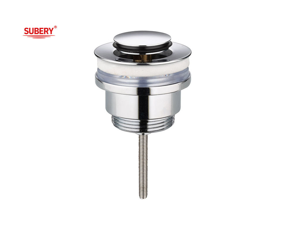 Drainage de bassin en laiton petit bouchon bouchon vanité Vaisseau de drainage de déchets pop-up drainage de bassin de toilettes déchets chrome OEM