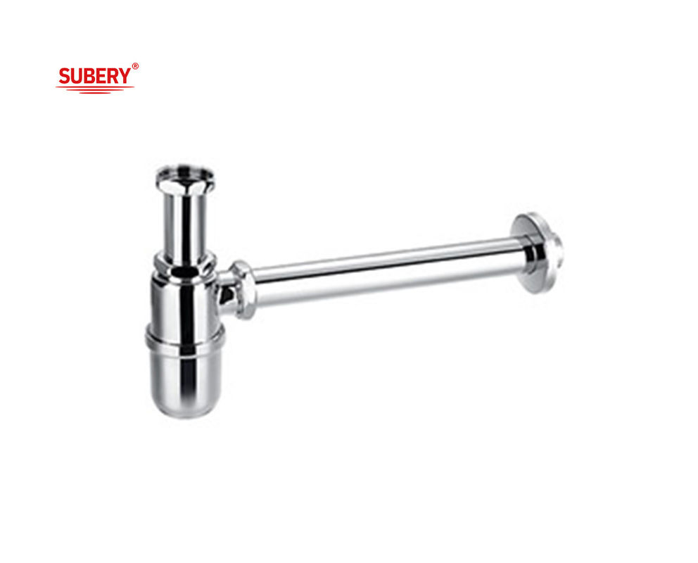 Pièces de cuisine en cuivre pour les bouteilles, cuisines pour les déchets, siphon pour les toilettes, égout pour les lavabos, cuisines pour le lavage, chrome OEM