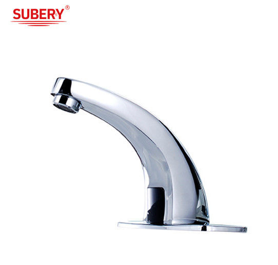 Crème de cuivre capteur robinets salle de bain bain mélangeur robinets eau chaude et froide OEM Single Lever